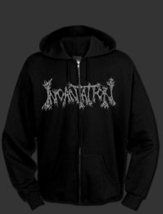 Image of Incantation " Blasphemous Cremation " Zipper hoodie