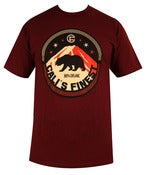 Image of Northern Lights T-Shirt - Burgandy