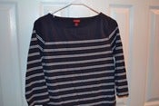 Image of Nautical Striped Navy Top