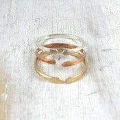 Image of gold open ring
