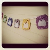 Image of Owl Bunting - Bespoke Home Decor