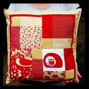 Image of Bespoke Patchwork Cushion