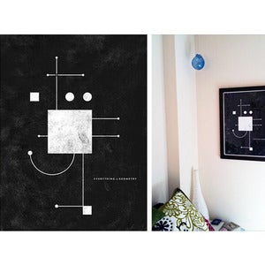 Image of Everything is Geometry Poster