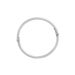 Image of Sterling Silver Hinged Bangle