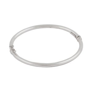 Image of Sterling Silver Hinged Bangle
