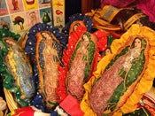 Image of Our Lady of Guadalupe small & large cushions