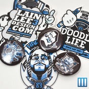 Image of Series 1 Sticker/Button Combo Pack