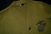 Image of Futura Laboratories Woven Cardigan Sweater L