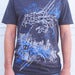 Image of Man's T-shirt Cyrillic Wear Urban Russian Shirt CCCP USSR Ukrainian Gray 4