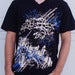 Image of Man's T-shirt Cyrillic Wear Urban Russian CCCP USSR Ukrainian Black 4