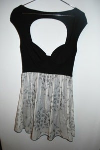 Image of Alice McCall bustier dress, open back detailing SMALL