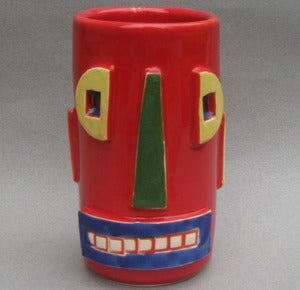 Image of Red Robot Tumbler