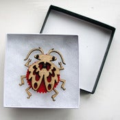 Image of Beetle Brooch 2