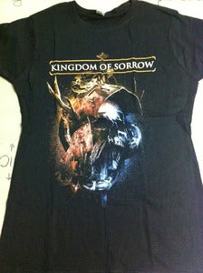 Image of Kingdom Of Sorrow Album Cover Babydoll Girl Shirt
