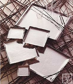 Image of Roost Hammered Silver Trays