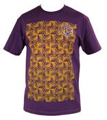 Image of Pattern T-Shirt - Purple