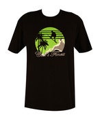 Image of Endless Summer T-Shirt - Black and Green