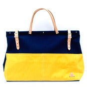 Image of Canvas Weekender Bag <br> Navy 