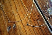 Image of Bar Necklace, Sterling Silver or 14k Gold-fill