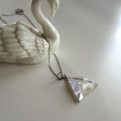 Image of crystal pyramid necklace