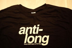 Image of Anti-Long 'Does What it Says on the Ting' T-Shirt