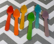 Image of Rainbow Wooden Spoons