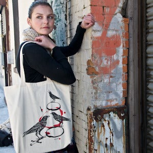 Image of Murder of Crows Tote