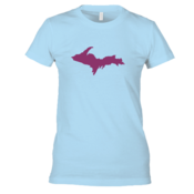 Image of Women's Cut - Baby Blue / Purple