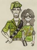 Image of Jewish Art 8.5''x11'' Israeli Soldier Print