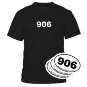 906 Tee - Black