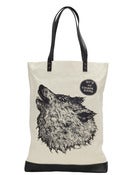 Image of SS2012: Canvas/leather totebag "LUPO".