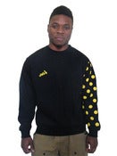 Image of Black polka sweat
