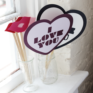 Image of I Love You + Lips