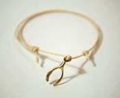 Image of wishbone bracelet