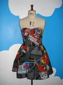 Image of transformers circuit board sweet heart dress
