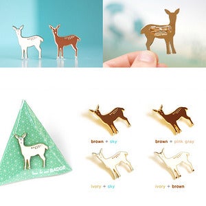 Image of Deer for You Pin