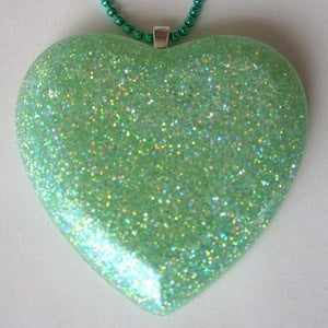 Image of Sweetheart Necklace - Spearmint