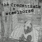 Image of RGF-008 The Credentials/Steelhorse split 7" EP 