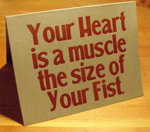 Image of 'Your Heart...' Card