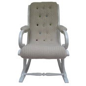 Image of Melanie Porter: Knitted covered chair Rosy