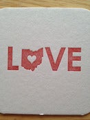Image of Love Ohio Coasters