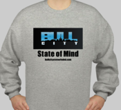 Image of Bull City Logo Crew Sweatshirt