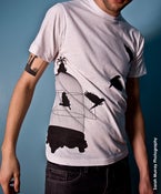 Image of "Uncaged" White tee- Unisex