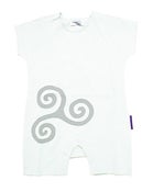 Image of Celtic Lily-white Minimal Onesie
