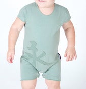 Image of Kanji Mint-ash Minimal Onesie