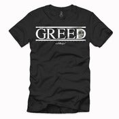 Image of GREED T-SHIRT BLACK