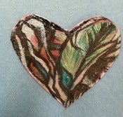 Image of Jungle Heart Pin