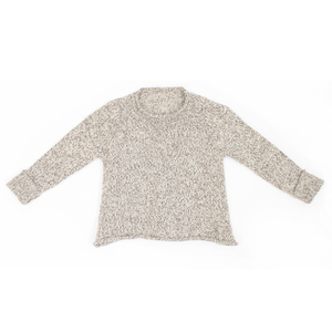 Rolled Hem Sweater