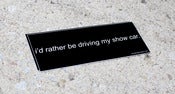 Image of Show Car Bumper Sticker