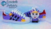 Image of "Jinx" Custom Adidas Superstar w. Custom Figure